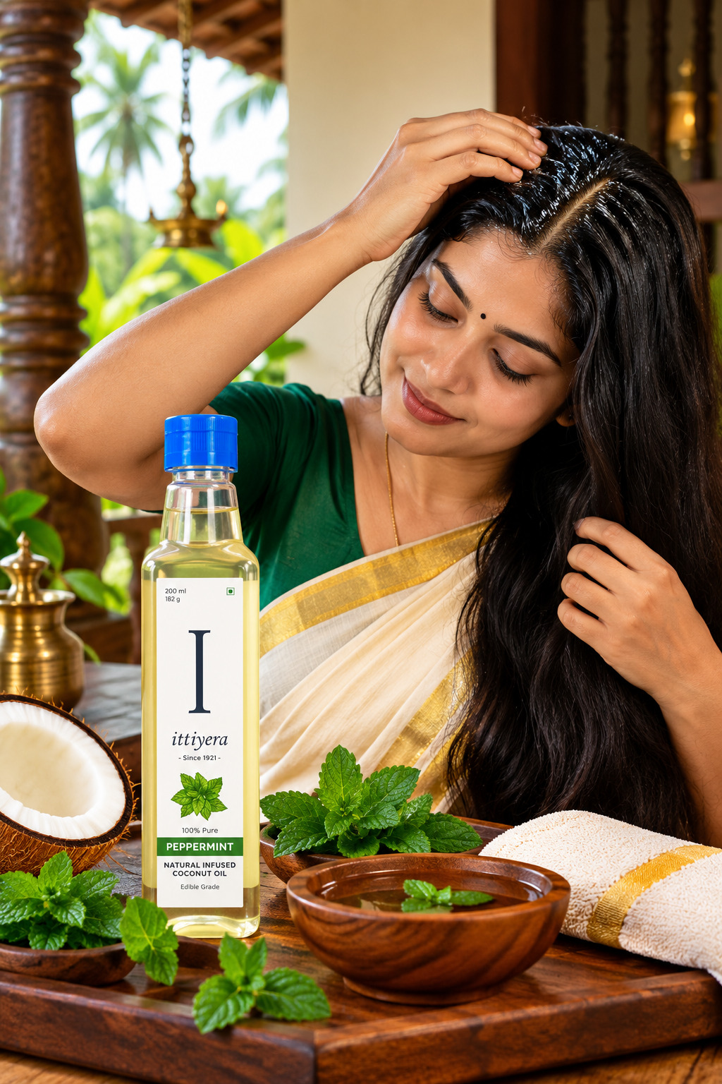 Peppermint Coconut Oil Ritual