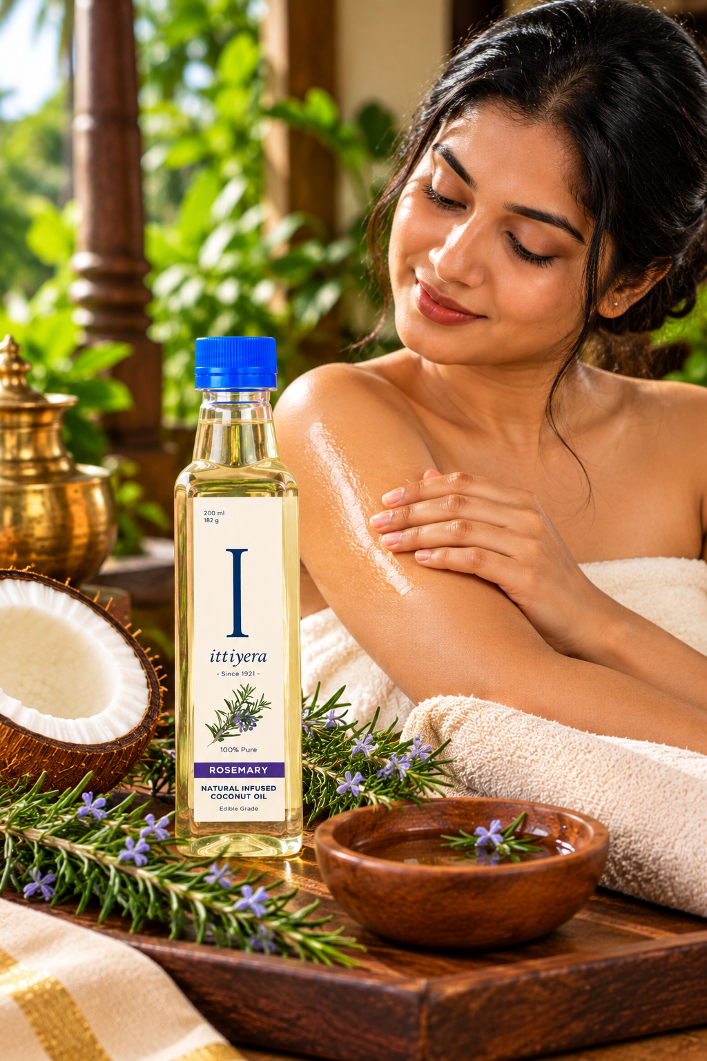 Rosemary Coconut Oil Spa Ritual
